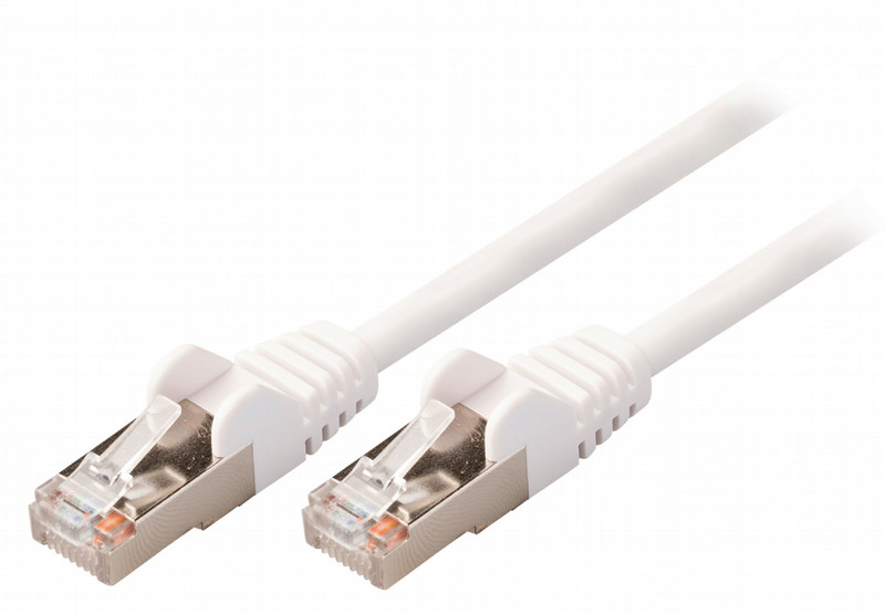 Valueline VLCP85121W100 10m Cat5e SF/UTP (S-FTP) White networking cable
