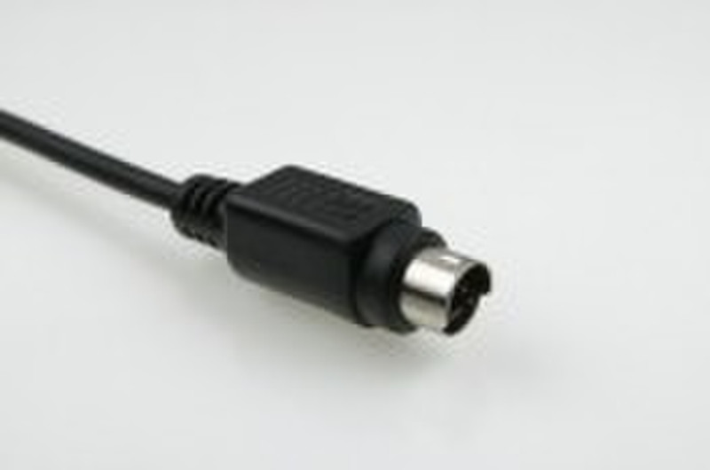 Iconn S-Video Cable Male – Male 2m 2м Черный S-video кабель