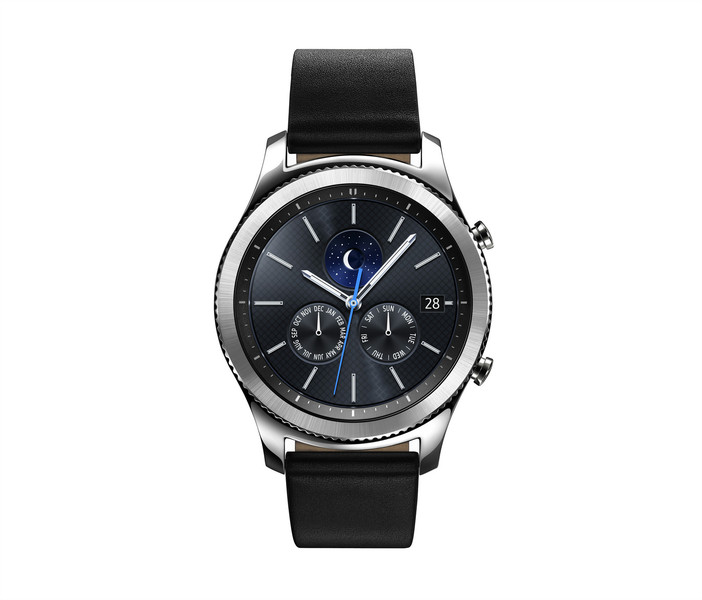Samsung Gear S3 classic 1.3Zoll SAMOLED 22g Silber Smartwatch