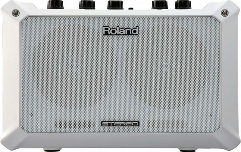 Roland MOBILE BA Verkabelt Weiß Audioverstärker