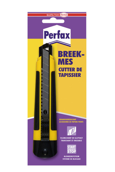Perfax 5410091610364 Black,Yellow Steel Wallpaper knife