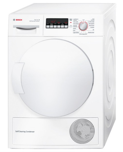 Bosch Serie 4 WTW84260FF Отдельностоящий Фронтальная загрузка 8кг A++ Белый сушилка для белья