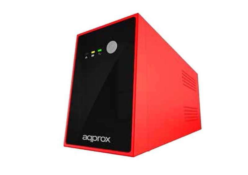 Approx appUPS500V3 500VA Compact Black,Red uninterruptible power supply (UPS)