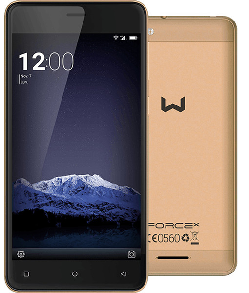 WEIMEI MOBILE Force X Две SIM-карты 4G 16ГБ Золотой смартфон