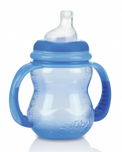 Nuby ID92181 240ml Blue feeding bottle