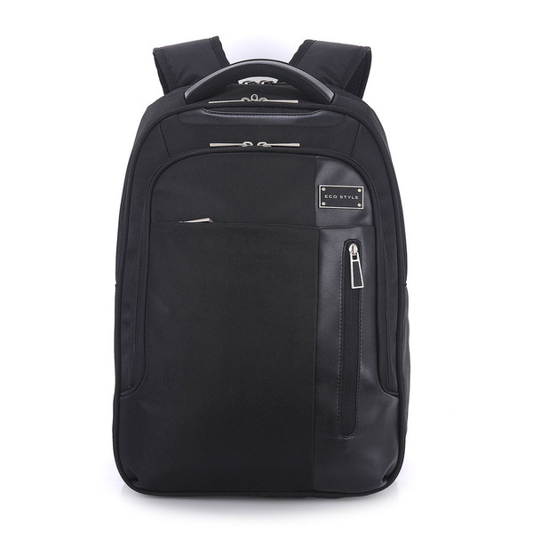 Eco Style Tech Exec Backpack-Checkpoint Friendly Черный
