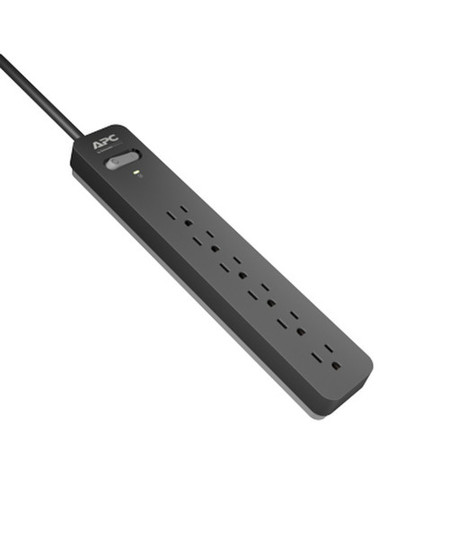 APC SurgeArrest PE63 6AC outlet(s) 120V 1.83m Black surge protector