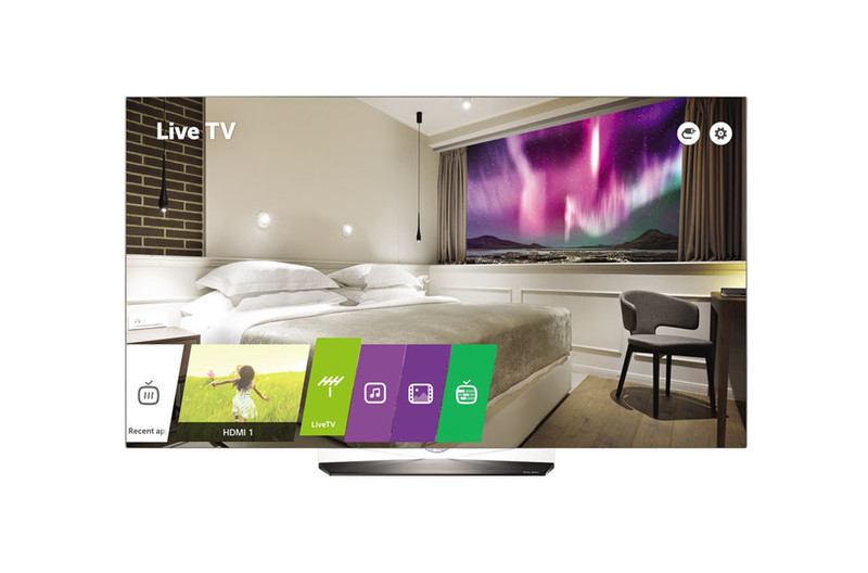 LG 65EW961H 65Zoll 4K Ultra HD Smart-TV Grau LED-Fernseher