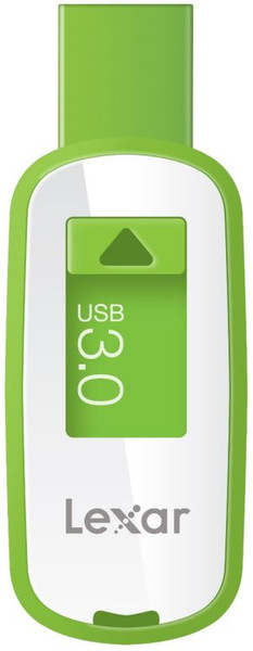 Lexar JumpDrive S25 32ГБ USB 3.0 (3.1 Gen 1) Тип -A Зеленый, Белый USB флеш накопитель