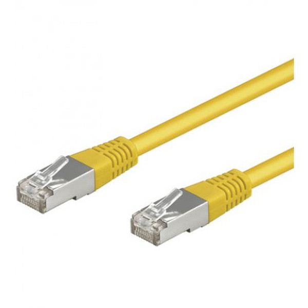 Mercodan 168819 1m Cat5e S/UTP (STP) Yellow networking cable