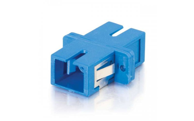 Mercodan 400435 SC/SC 1pc(s) Blue fiber optic adapter
