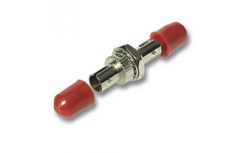 Mercodan 400442 ST/ST 1pc(s) Red,Silver fiber optic adapter