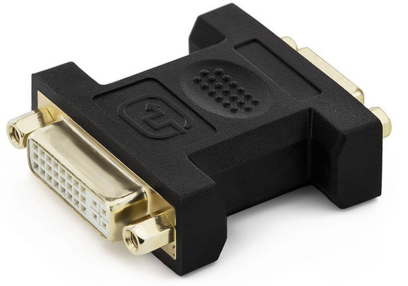 deleyCON MK-MK695 DVI-I VGA Черный кабельный разъем/переходник