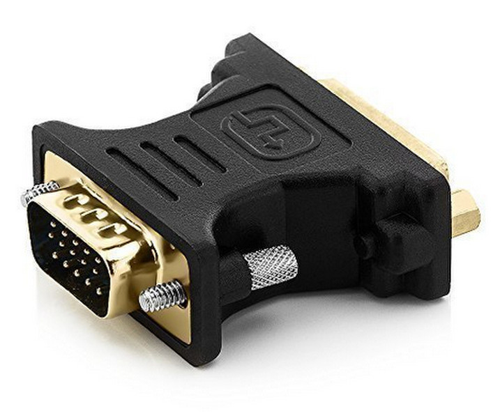 deleyCON MK-MK696 DVI-I VGA Черный кабельный разъем/переходник