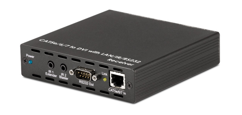 CYP PU-DVI1109RX AV receiver Black AV extender