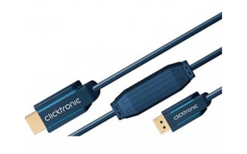 Mercodan 70719 1м DisplayPort HDMI Синий адаптер для видео кабеля