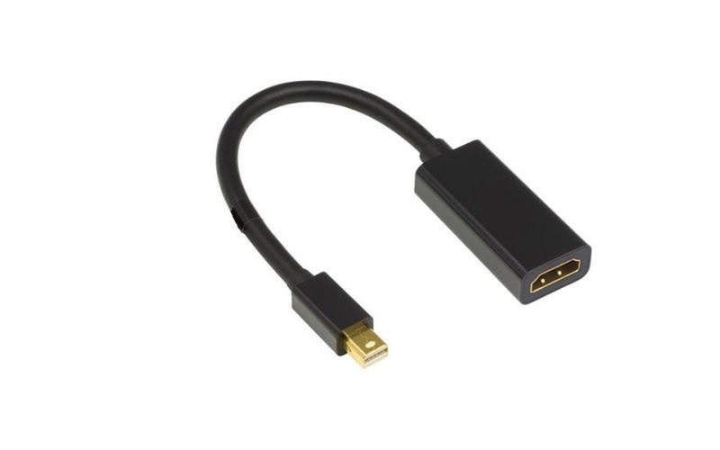 Mercodan 865005 0.2м Mini DisplayPort HDMI Черный адаптер для видео кабеля