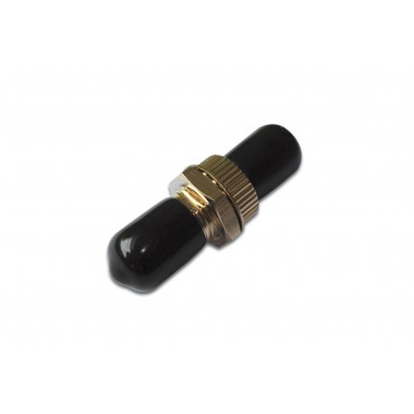 Mercodan 88614486 ST/ST 1pc(s) Black fiber optic adapter