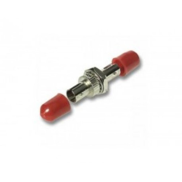 Mercodan 88661086 ST/ST 1pc(s) Metallic,Red fiber optic adapter