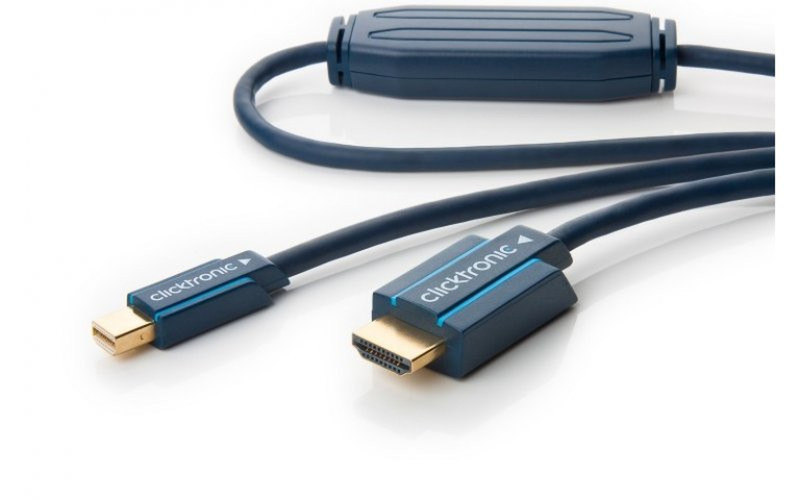Mercodan 932221 2m Mini DisplayPort HDMI Blau Videokabel-Adapter