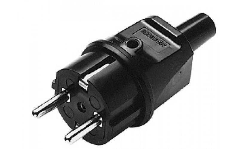Mercodan 940171 Black electrical power plug