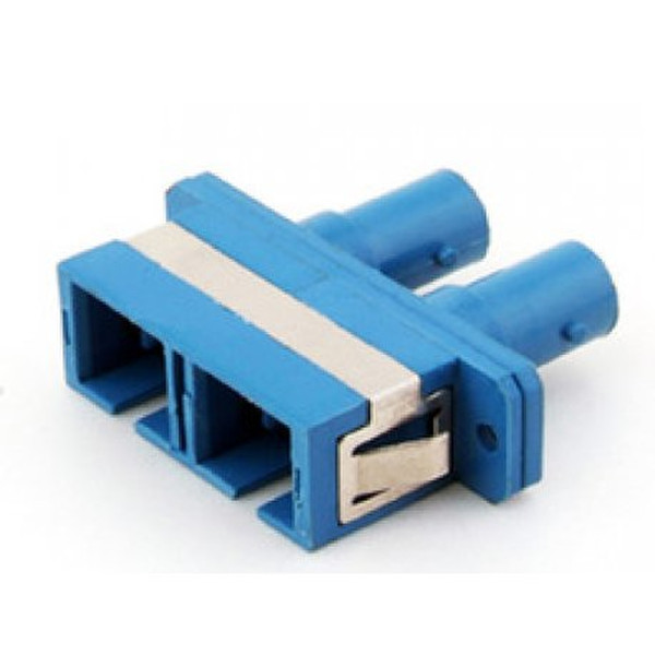 Mercodan 99375693 SC/ST 1pc(s) Blue fiber optic adapter