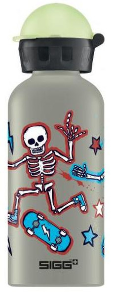 SIGG Glow Dancing Skeletons 400мл Алюминиевый Синий, Серый бутылка для питья