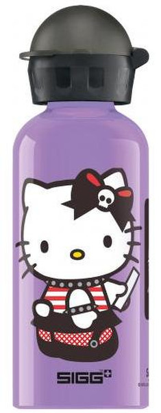 SIGG Hello Kitty Goth Math 400мл Алюминиевый Черный, Фиолетовый бутылка для питья