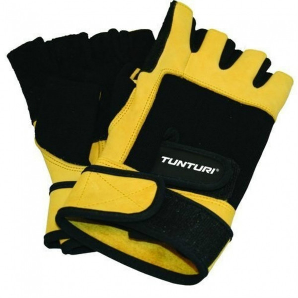 Tunturi High Impact Gloves Унисекс XL Черный, Желтый