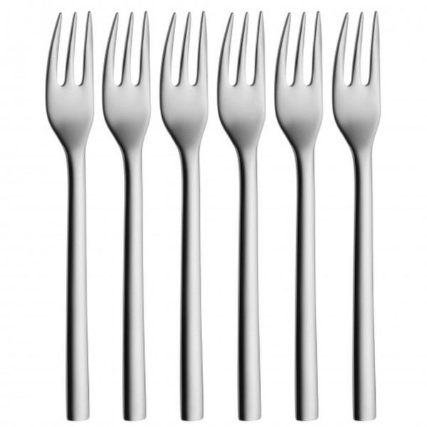 WMF Nuova Cake fork Stainless steel 6pc(s)