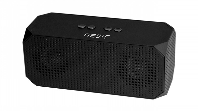 Nevir NVR-821B Stereo 6W Rechteck Schwarz