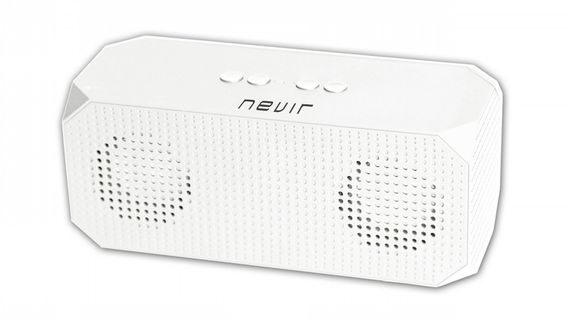 Nevir NVR-821B Stereo 6W Rectangle White