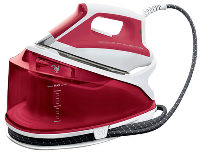 Rowenta DG7511 1.2L Stainless Steel soleplate Red,White steam ironing station