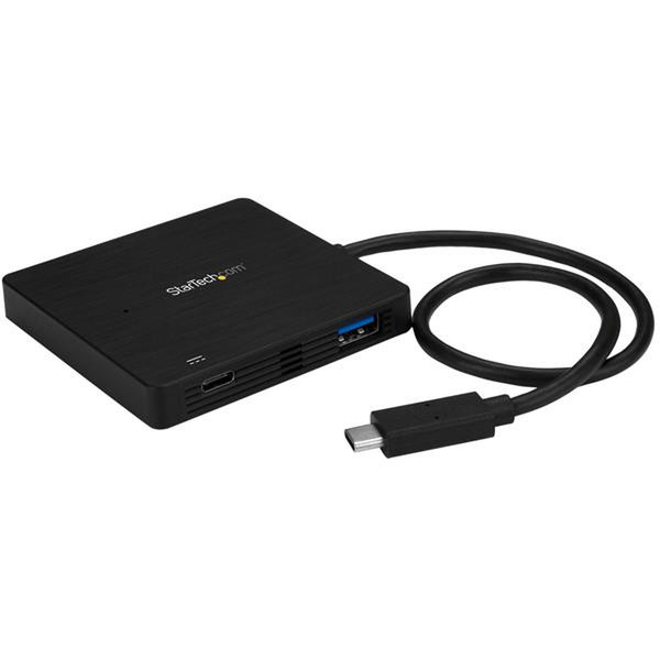 StarTech.com HB30C3APD USB 3.0 (3.1 Gen 1) Type-C 5000Мбит/с Черный хаб-разветвитель