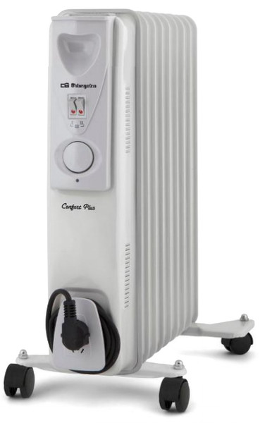 Orbegozo RP 2050 Для помещений 2000Вт Белый Oil electric space heater электрический обогреватель