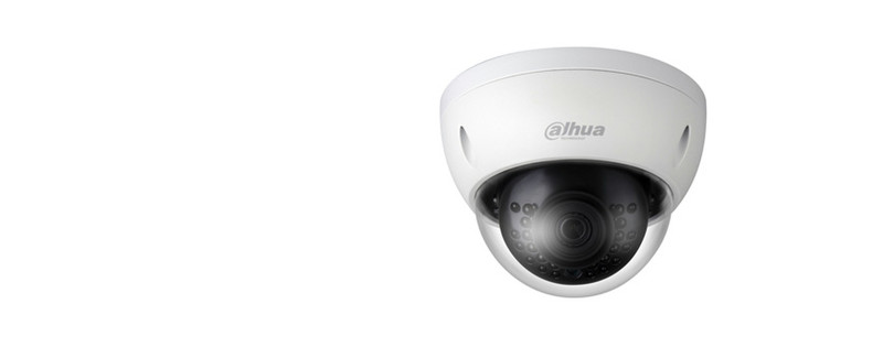 Dahua Technology DH-IPC-HDBW11A0EN-2.8MM IP Indoor & outdoor Dome White surveillance camera