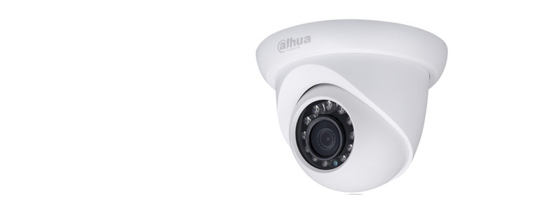 Dahua Technology DH-IPC-HDW11A0SN-2.8MM IP Indoor & outdoor Dome White surveillance camera