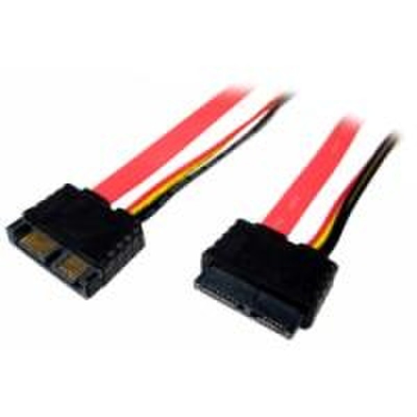 Cables Unlimited FLT-6010-18 SATA M slimline SATA Blue,Purple cable interface/gender adapter