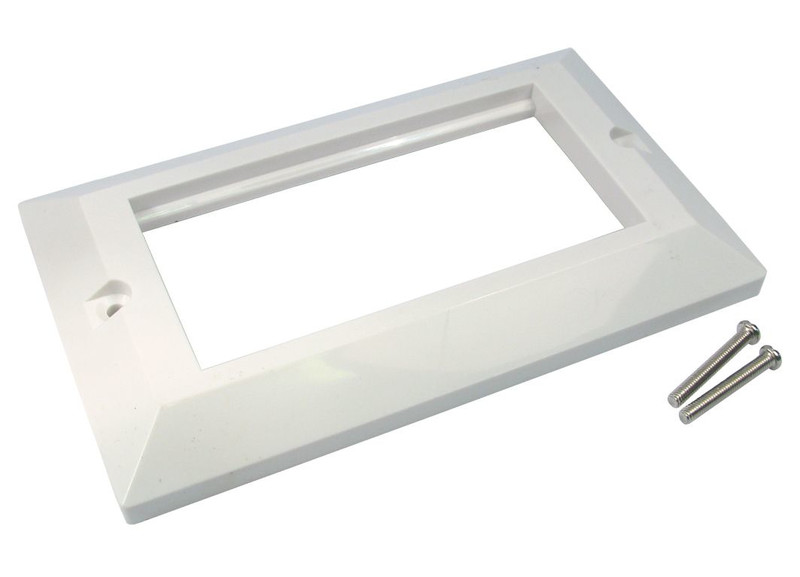 Cables Direct AV-MODDLF White switch plate/outlet cover