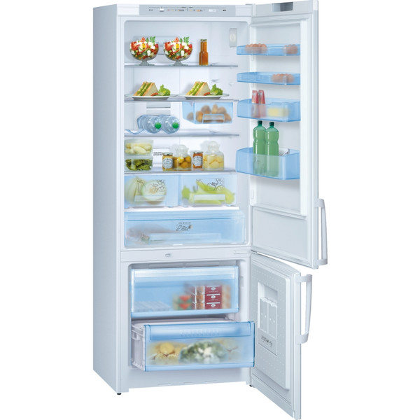 Profilo BD5702ANFH Отдельностоящий 373л 70л Белый холодильник с морозильной камерой