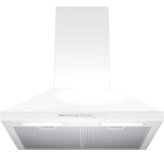 Profilo DVP6R420 Wall-mounted 390m³/h D White cooker hood