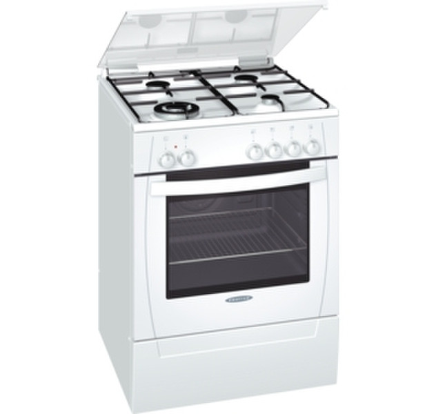 Profilo FRM4800W Freestanding Gas hob White cooker