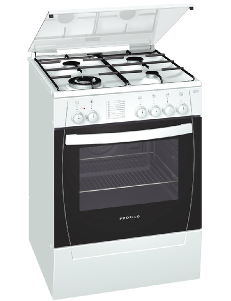 Profilo FRM4801W Freestanding Gas hob White cooker