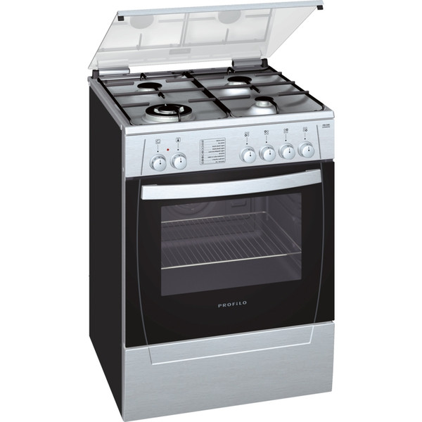 Profilo FRM5000 Freestanding Gas hob Black,Stainless steel cooker