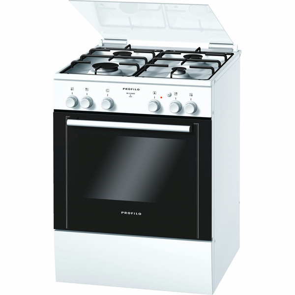 Profilo FRS3210GTD Freestanding Gas hob A Black,White cooker