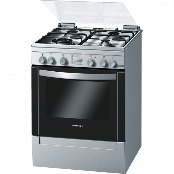 Profilo FRS5010WML Отдельностоящий Gas hob A Нержавеющая сталь кухонная плита