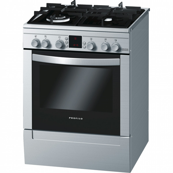 Profilo FRS5031GML Freistehend Gas hob A Edelstahl Küchenherd