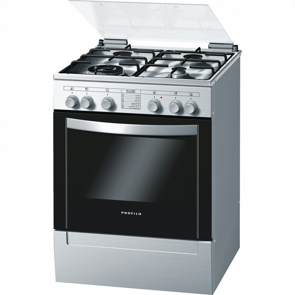 Profilo FRS5110WML Отдельностоящий Gas hob A Нержавеющая сталь кухонная плита