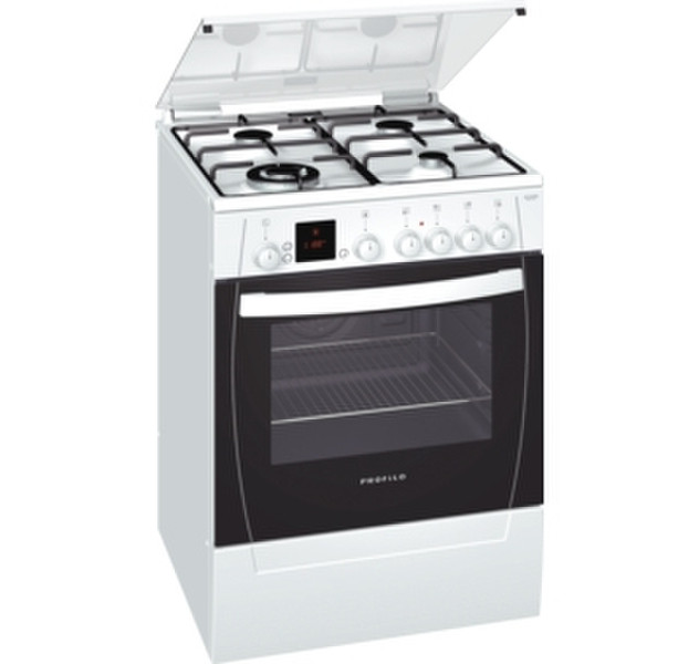 Profilo FRT4601WG Freestanding Gas hob A White cooker