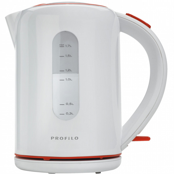 Profilo SI7606 1.7L 2200W Red,White electrical kettle